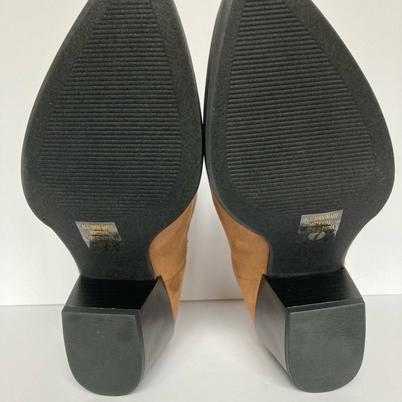 Faux Suede Ankle Boots - Picture 6 of 6